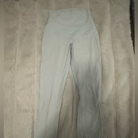 LULULEMON powder blue leggings - Picture 1 of 3